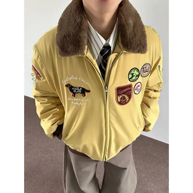 

Bla Baseball Print Jaet Street Sle College Avenue ex Long Sve Coat Casual Wear Breathable Zipper Closure Jaet