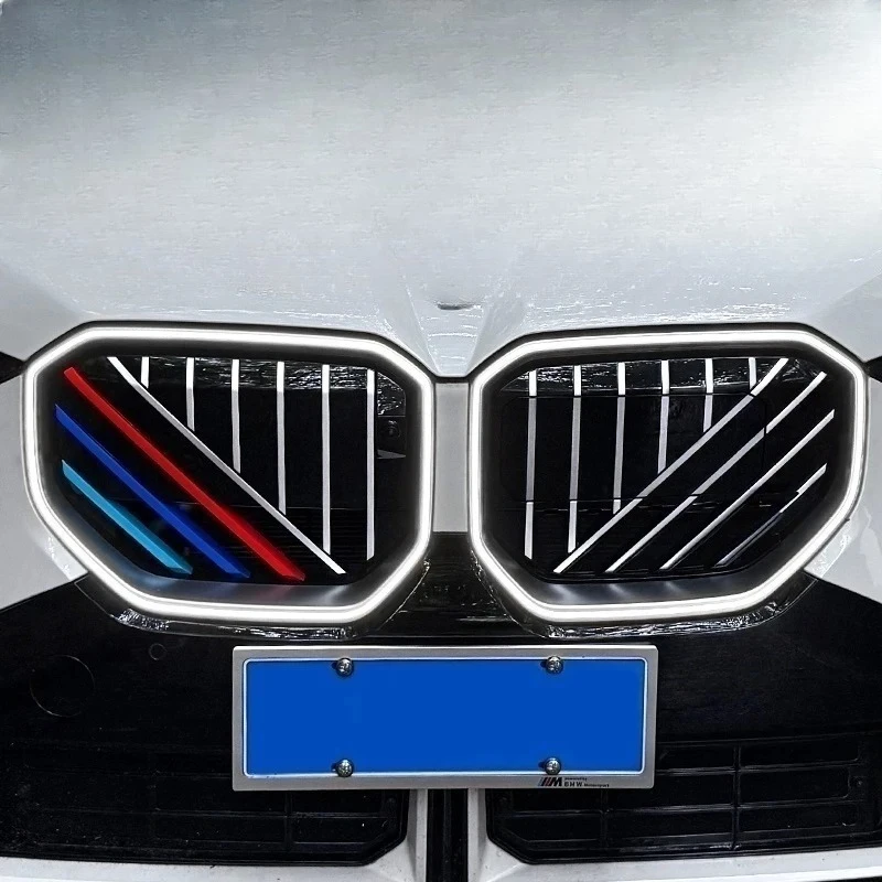 

ABS Car Front Grille Grill Cover Clip Trim Car Accessories For BMW X3 G45 G48 2025-2026