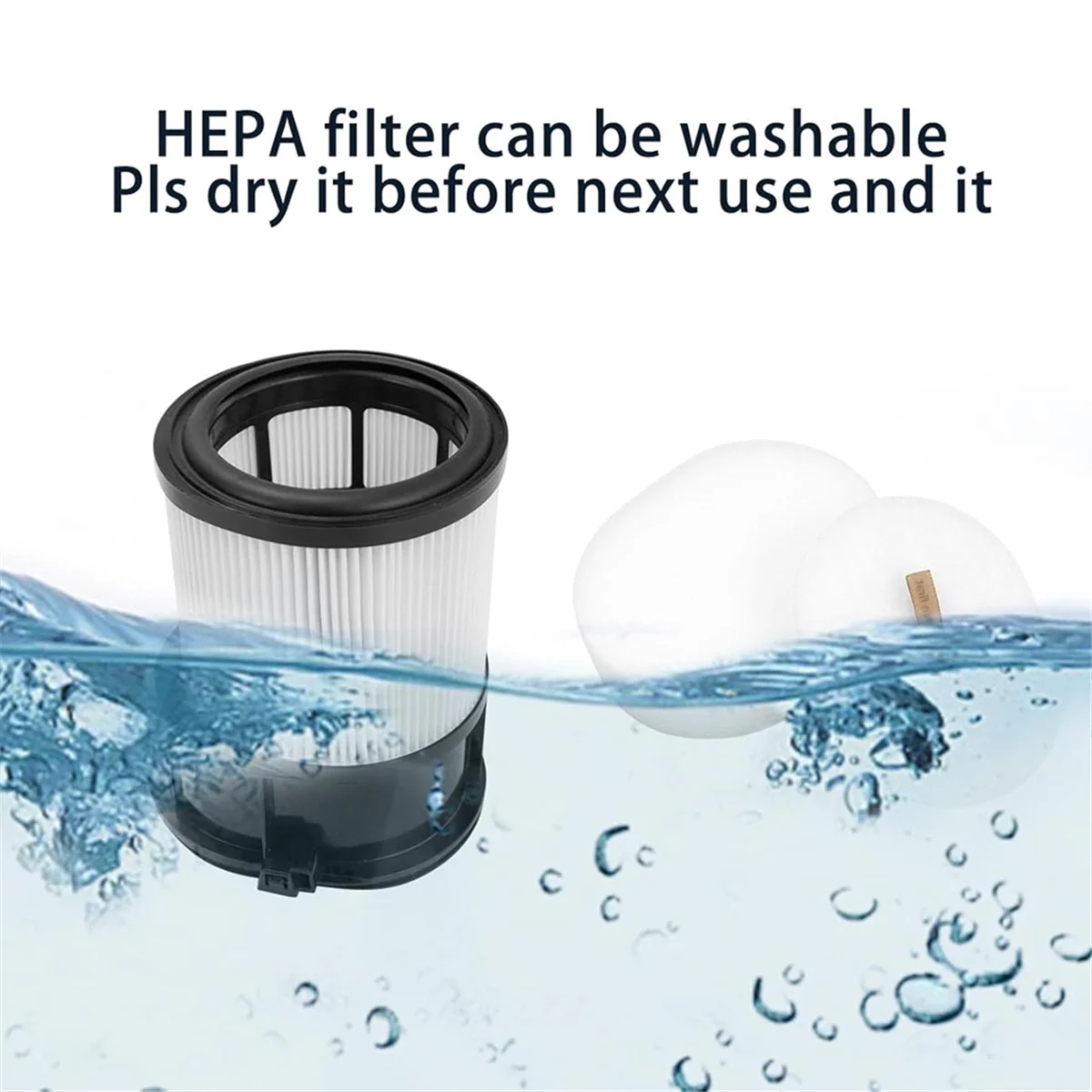 Juego de filtros y filtros de algodón para Shark IP1251 IP1250 IP1251C, accesorios para aspiradoras, piezas de repuesto, 4 Uds.