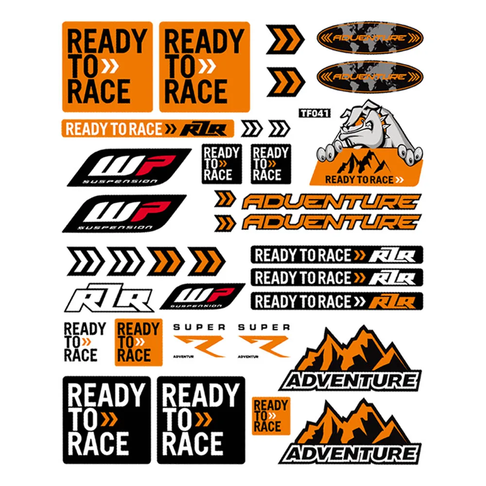 For KTM 1050 1090 1190 1290 R/S/T ADV Adventure RC200 390 Duke 250 390 690 790 Motorcycle Tank Side Box MotorBike Decal Stickers