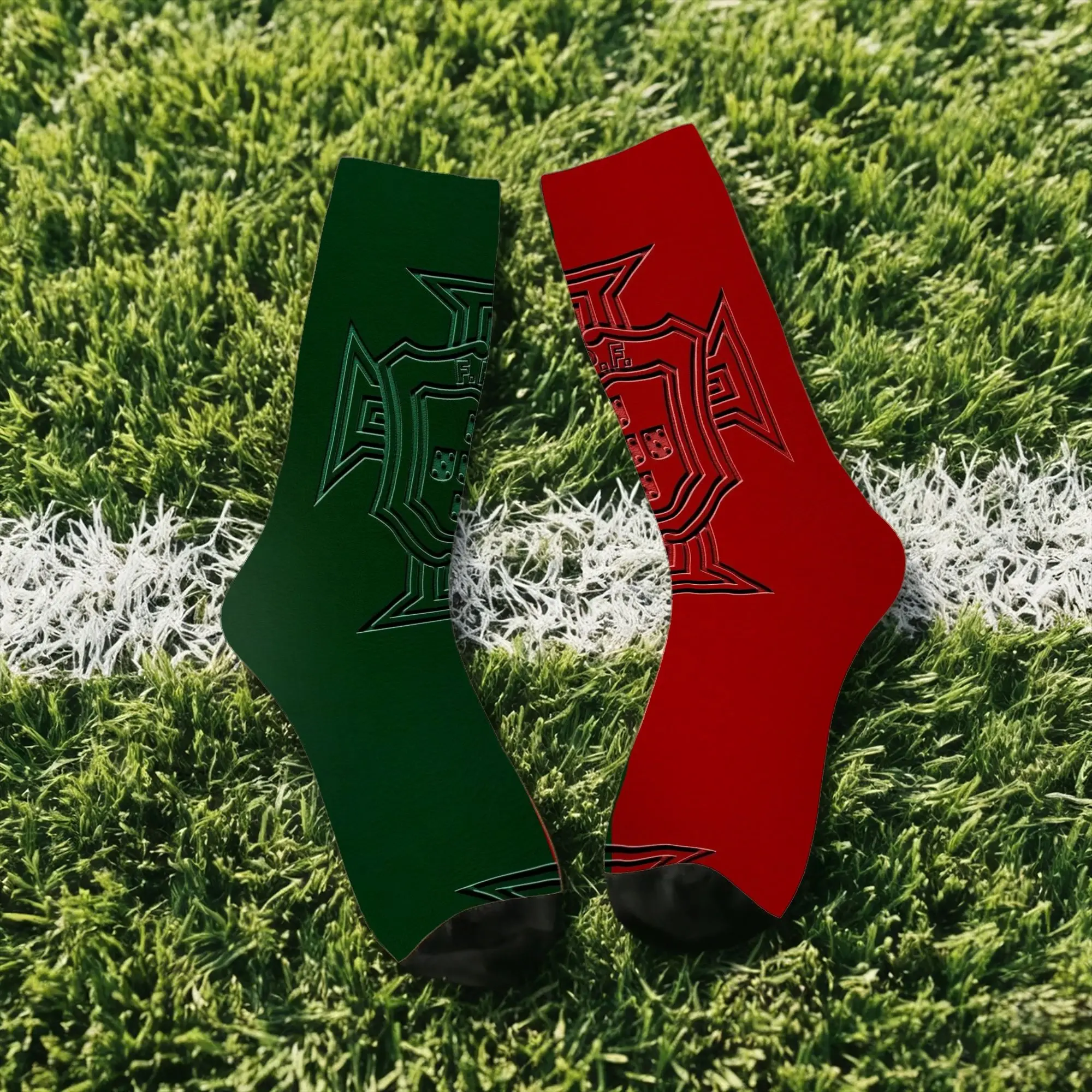 Happy Funny Portugal Retro Harajuku  Hip Hop Novelty Casual Crew Sock Match Day Essentials