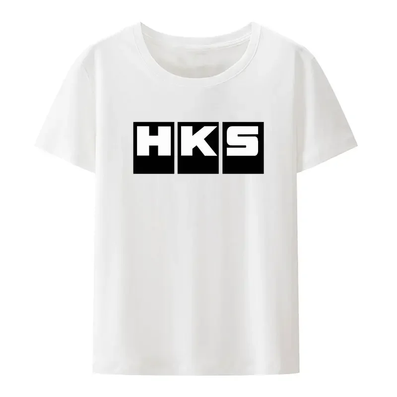 Hks Vintage Popular Tagless Modal Print T Shirt Original Men Shirt Novelty Comfortable Short-sleev Breathable Cool Camisetas