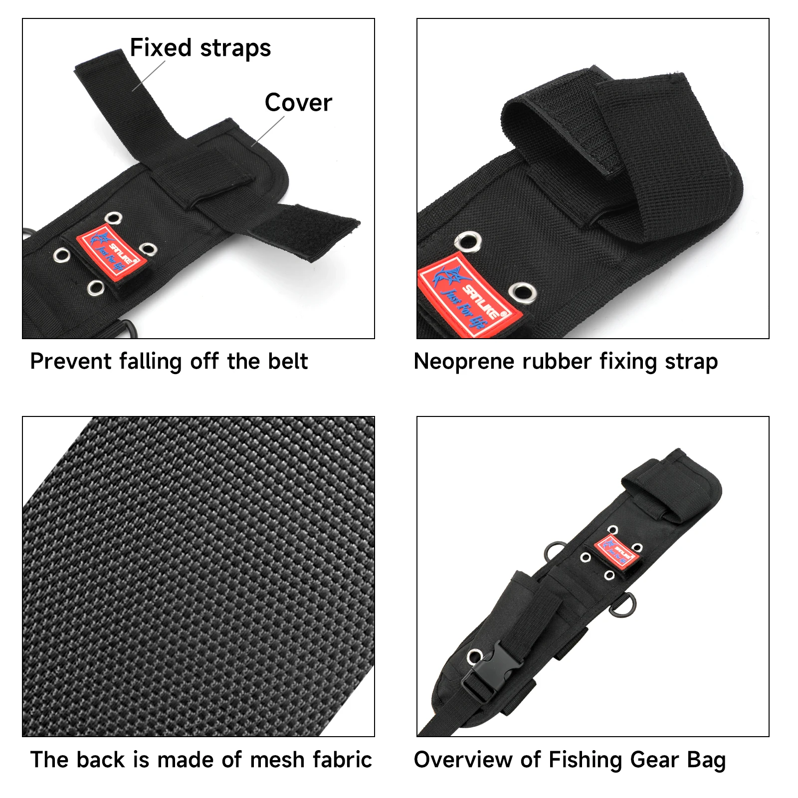 Bolsa impermeable para alicates de pesca SANLIKE – Práctica y ligera - imagen 3