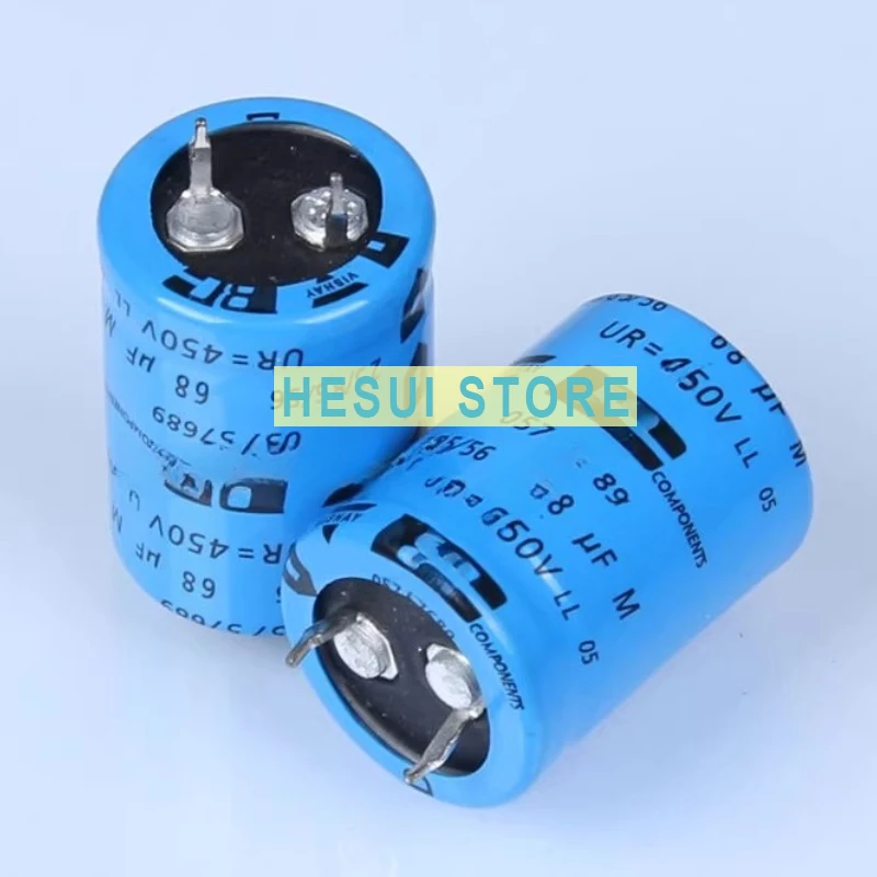 68uF 450V VISHAY/BC electrolytic capacitor 22 × 30