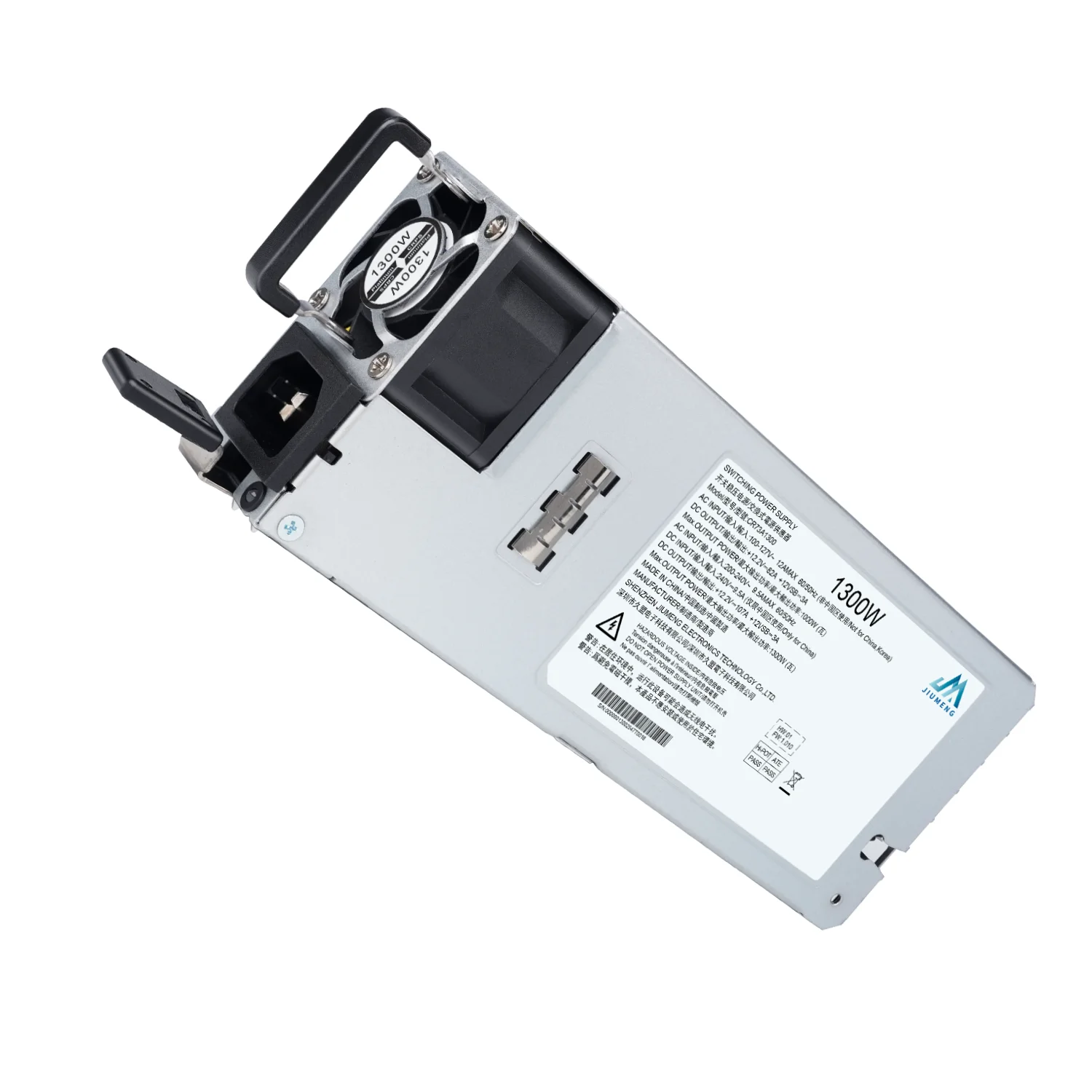 Redundant Power Supply PSU OEM ODM CRPS Hot Swap 1+1 80Plus Platinum 12V 1300W 24pin 3-Year Warranty Server Data Center