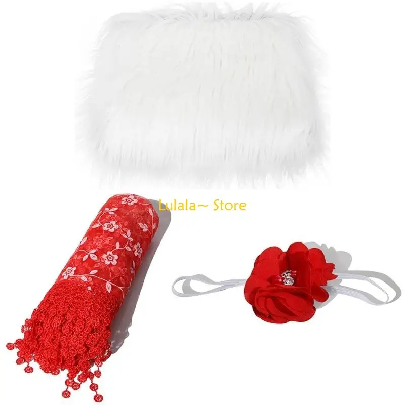 Y4QA الوليد الطفل التصوير الدعائم تموجات تمتد التفاف DIY فتاة صبي صور الدعائم