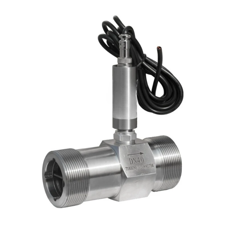 High quality turbine flowmeter threaded connection