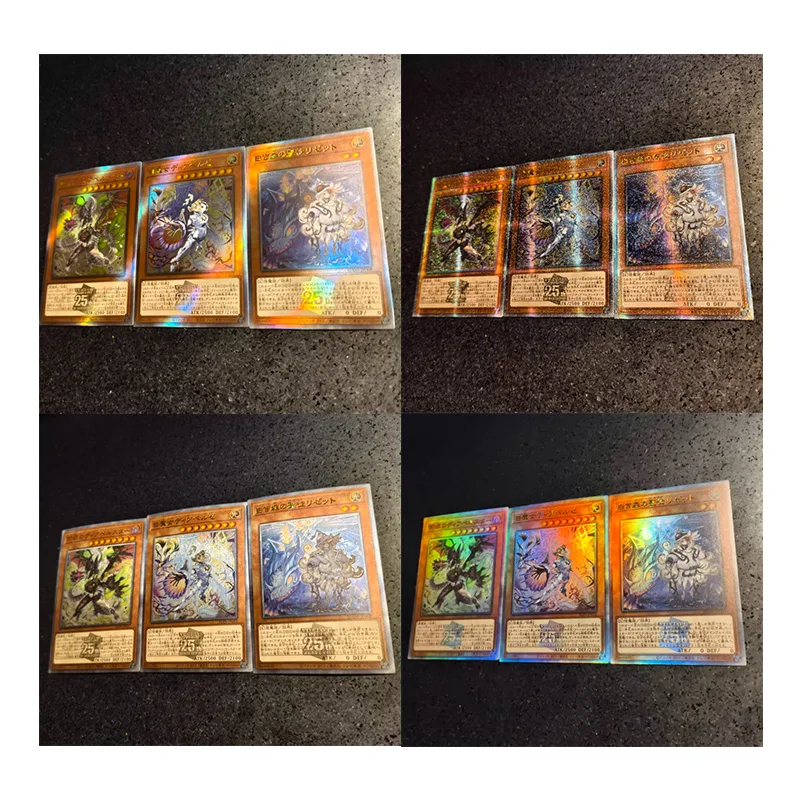 Homemade Diy Yu-Gi-Oh! Red Blossoms from Underroot White Forest White Witch Phoenix Enforcer Collection Flash Card Toys Gift