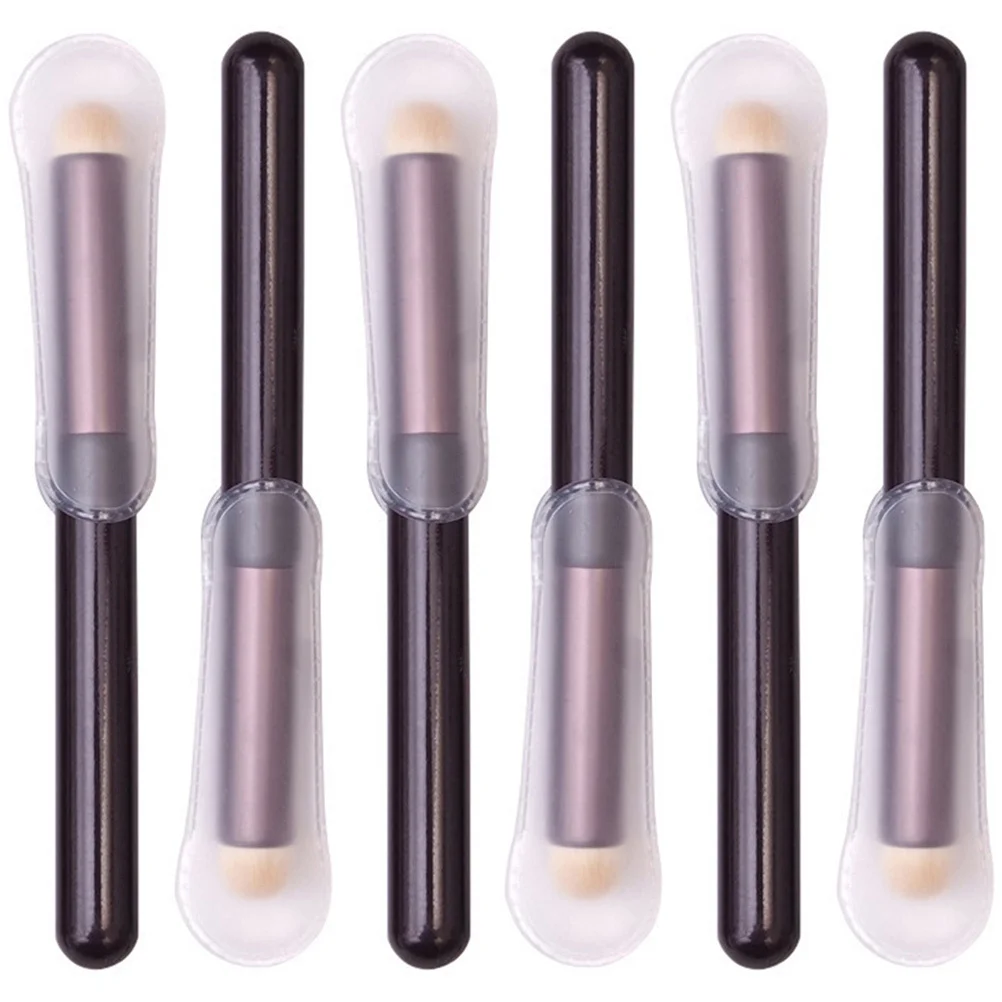 مجموعة إسفنجة كريم الأساس مكونة من 6 قطع، مكياج عالي المرونة لمستحضرات التجميل السائلة والمسحوقة، إسفنجة تجميل محمولة لتقليل النفايات #1