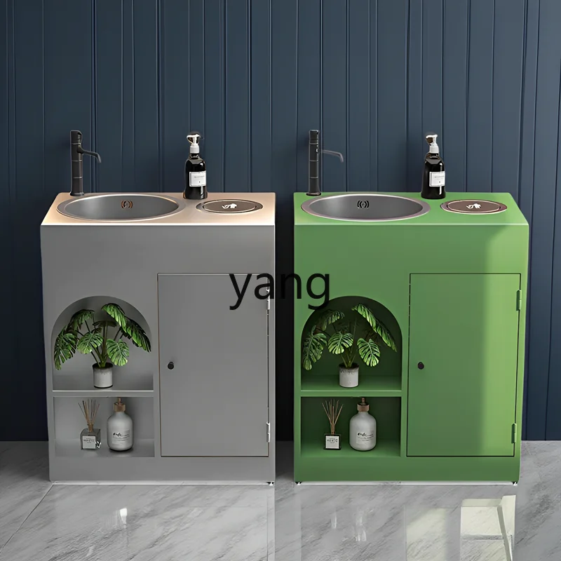 LTT retro stainless steel one-piece washbasin washbasin