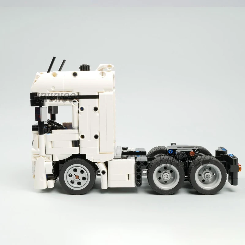 MOC Customed Actros Tractor 4X2 6X2 Truck Unit Engineering Vehicle Fit for Building Blocks Truck Model Bricks Kit Adults Gifts