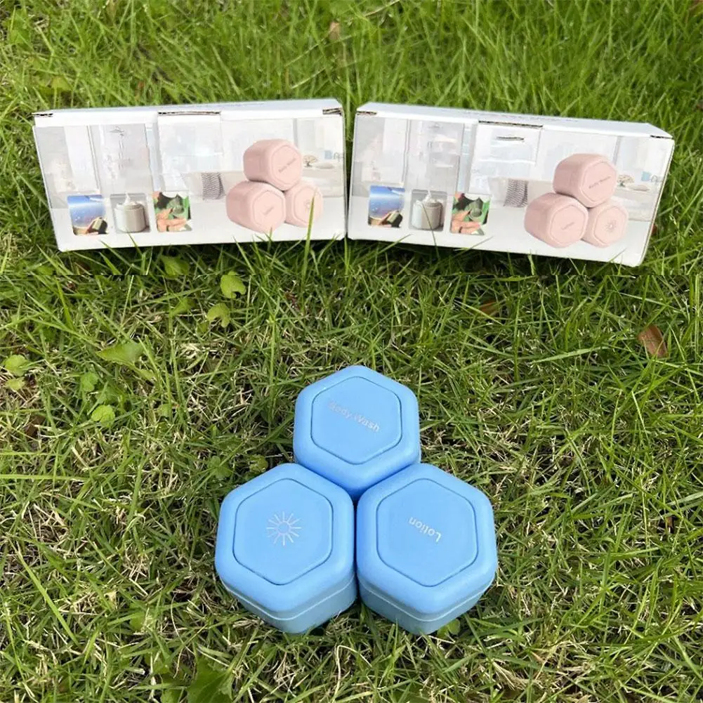 

Магнитные дорожные капсулы, контейнеры для ухода за телом, герметичные капсулы для хранения средств по уходу за кожей, многослойный лосьон для мытья тела для туалетных принадлежностей