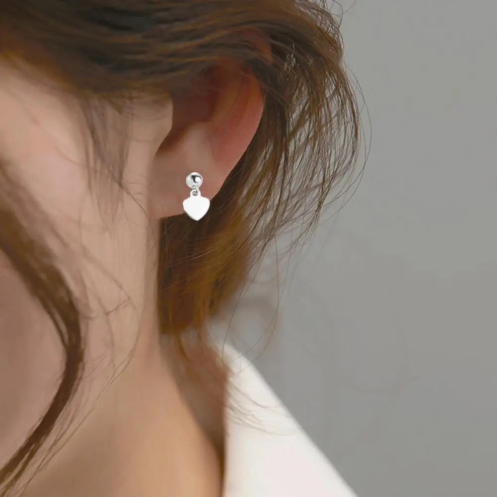 Attractive Piercing Earring Non-allergenic Stud Earrings Delicate Craftsmanship Ear Ornament Women Minimalist Stud Earrings