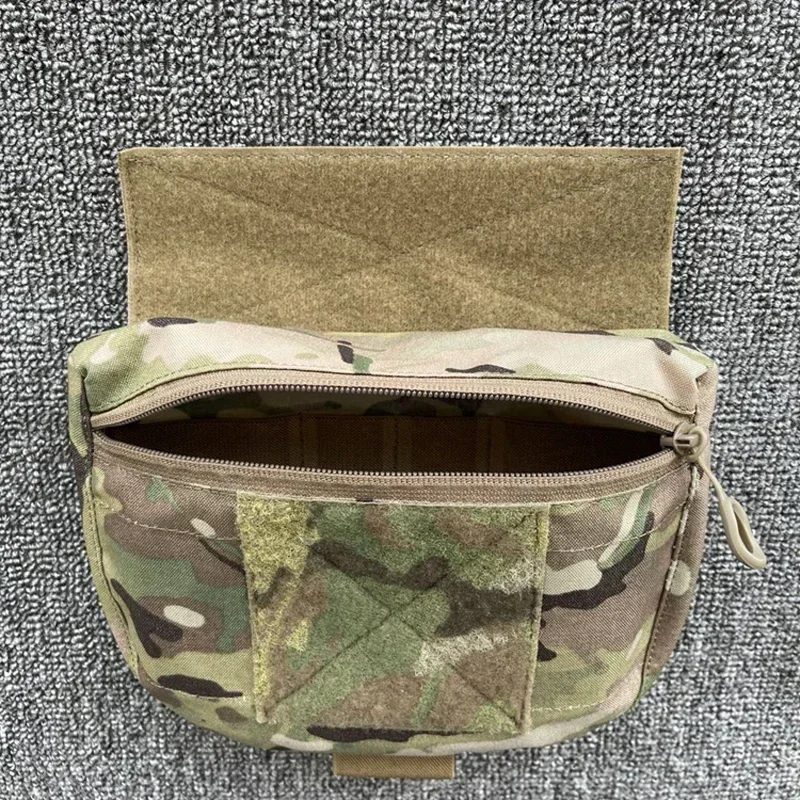 Tactical Drop Dangler Hanging Pouch Multicam EDC JPC CPC FCPC Airsoft Chest Rig Abdominal Pouch Vest Expansion Storage Bag