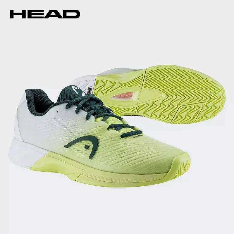 HEAD Revolt Pro 4.0 Series Professional Sports Men's Tennis Shoes Anti-slip Shock-absorbing Wear-resistant Breathable