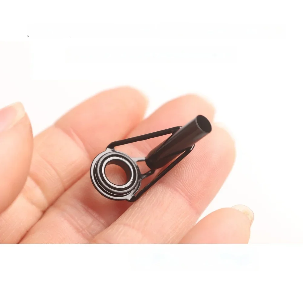 

Комплект для ремонта кончиков удилищ: стальные кольца, конструкция из нержавеющей стали, устойчивые к соленой воде, легкие компоненты для рыболовных удилищ