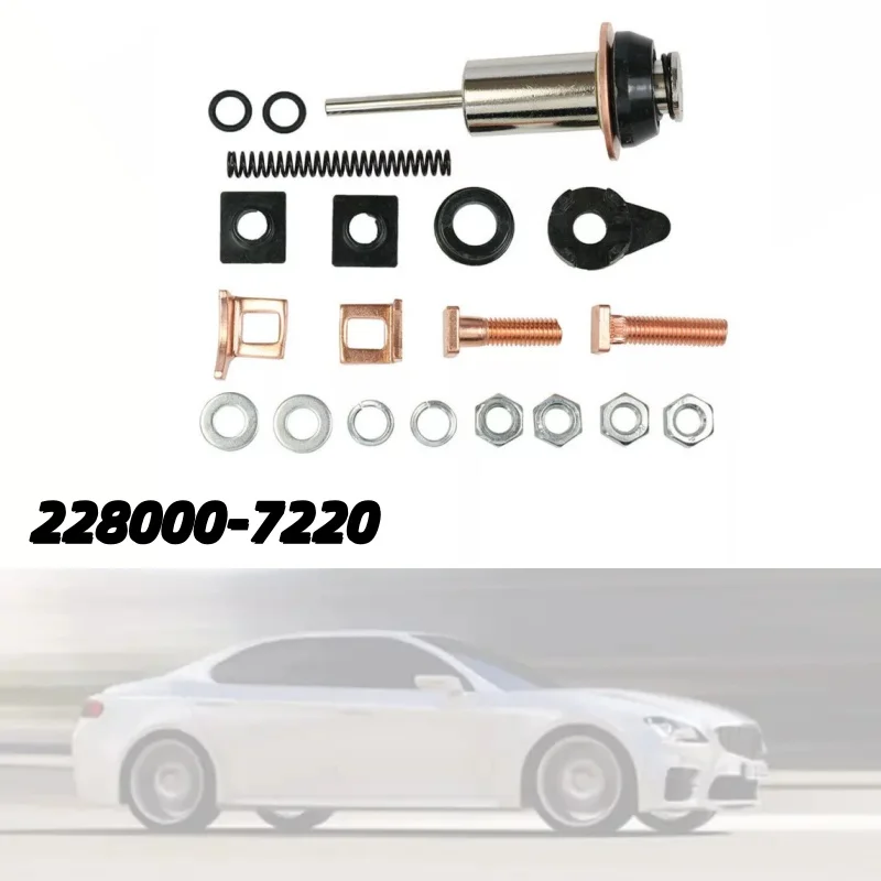 

1Set For Land Rover Discovery TD5 2.5 Starter Motor Solenoid Repair Tools Kit 228000-7220 Electrical Charging Starting Kits