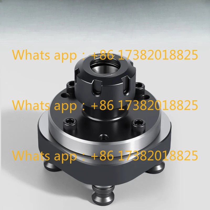 Four or five axis high precision ER chuck seat ER16/20/25/32/40 straight hole clip seat four holes seven holes