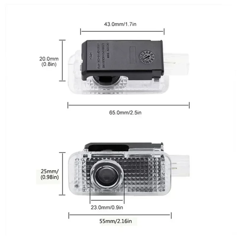 Autodeur Welkom Licht Led HD Projector Lamp Voor Audi A3 A4 B8 8P 8V A6 C7 A5 Q5 B7 B6 B9 SLINE QUTTRO RS Q3 Q7 S3 S4 S5 S6 S8