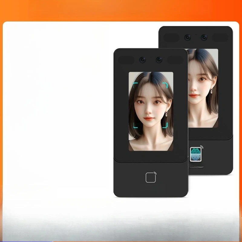 

Dynamic facial recognition access control system integrated machine, office glass door fingerprint, attendance smart lock