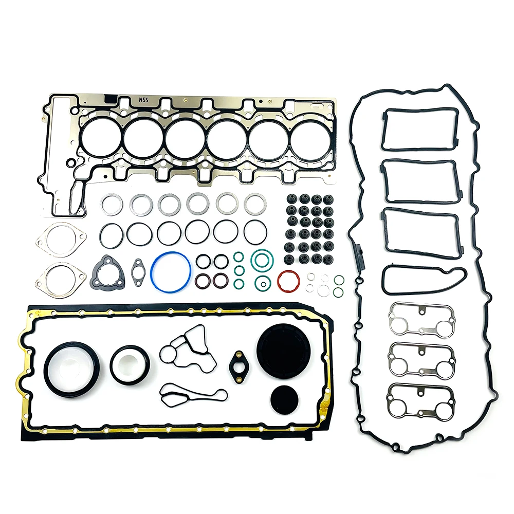 N54 B30A Full Gasket Set For BMW E88 E82 E90 E91 E92 E93 F20 F30 X5 11127597868 Engine Cylinder Head Gasket Overhaul Repair Kits