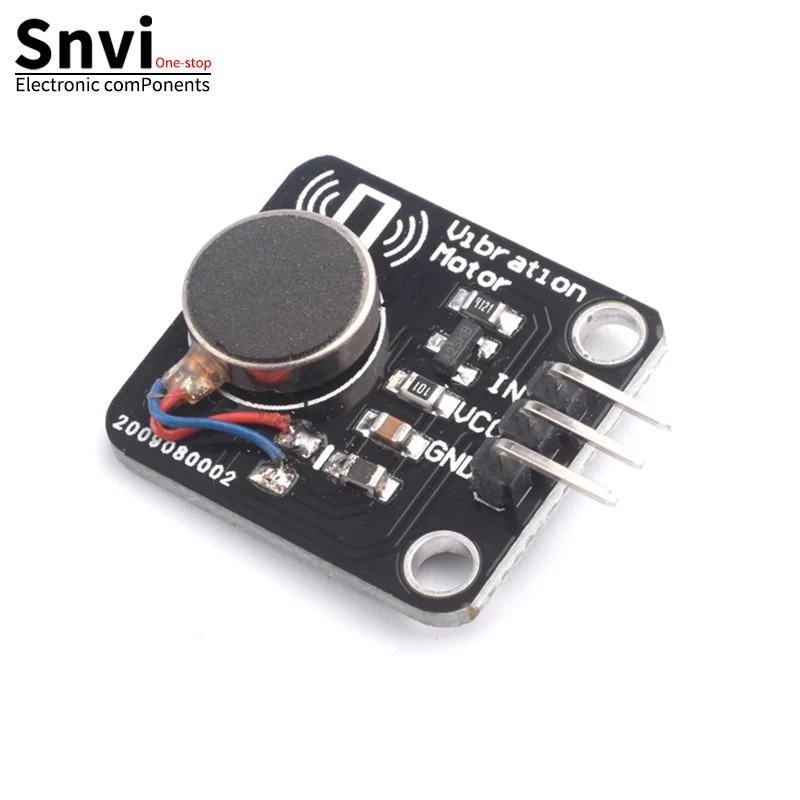 Snvi 5V Vibrating Vibration Motor Module High and Low Level Vibration Mini Motor Module for Arduino