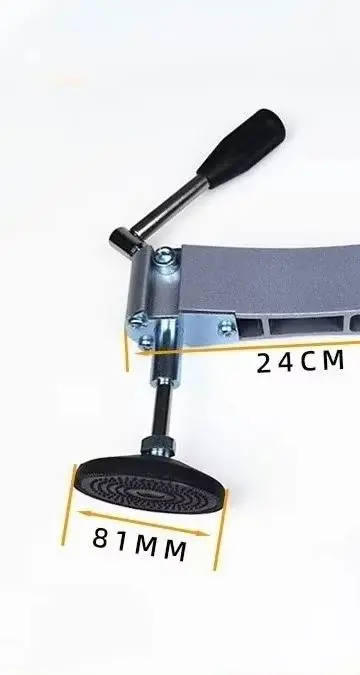 Durable Single Bar Manual Precision Cutting Board for Woodworking, Push Table Saw Press Board for Safe Material Feeding
