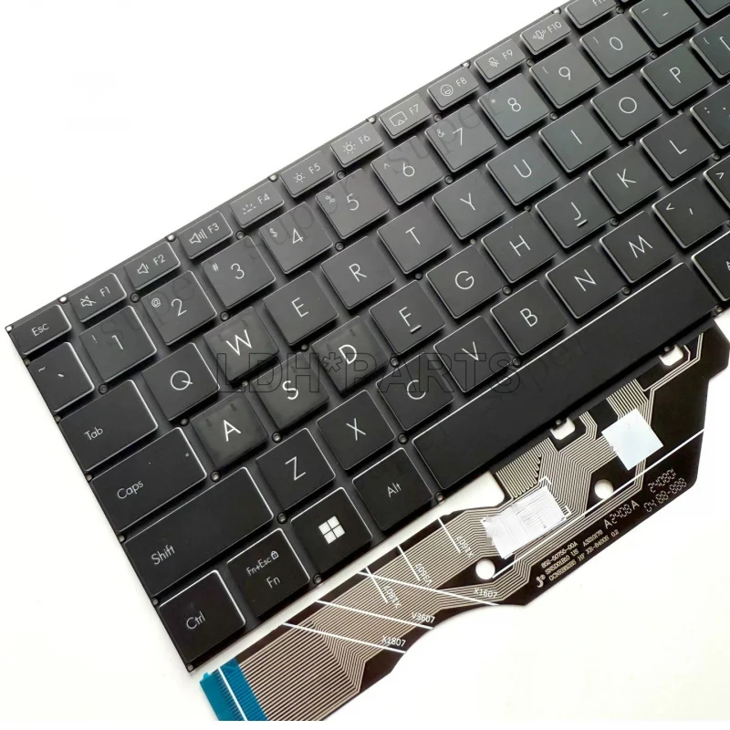 S+   New US Backlit Keyboard for ASUS Gaming V16 V3607 V3607V V3607VJ V3607VU Laptop