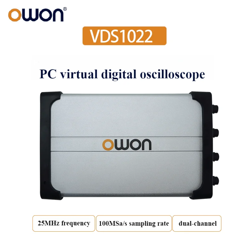 OWON Lilip VDS1022I/2062/2064L 가상 오실로스코프 듀얼 채널 25M 메가 PC PC