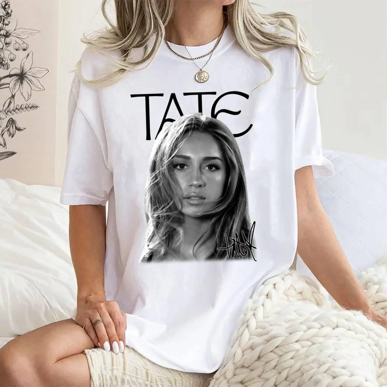 Tate McRae Retro Graphic T-Shirt – Pop Singer Merch for Music Fans  Loose-Fit Trendy Streetwear Tee  graphic t shirts