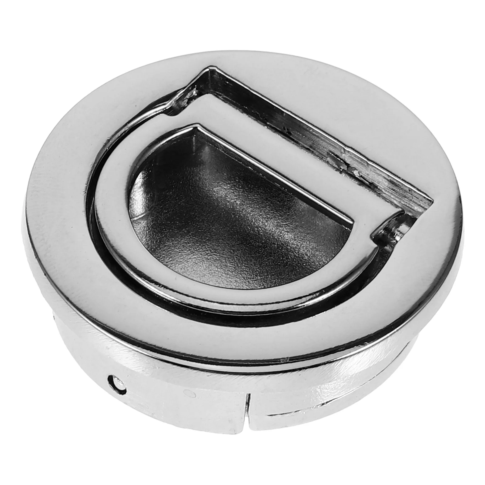 

Ceramic Handle Metal Cabinet Door Handles Round 3540 Glossy Finish Sliding Closet Drawer Finger Pull Durable Rust Resistant