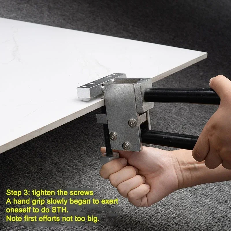 

60/90/120CM Glass Brick Push Knife Tile Hole Opener Rock Plate Cutting Tools Ceramic Cutter Roller Type Opening Tool With Pliers