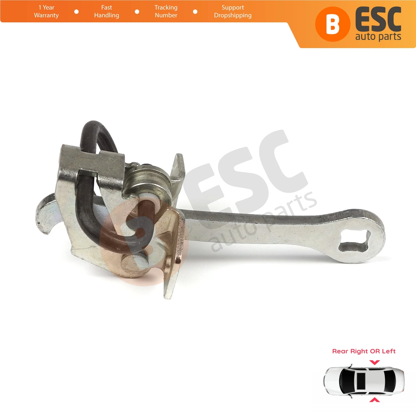 

ESC Auto Parts EDP703 Rear Door Hinge Stop Check Strap Limiter 5160229 for Vauxhall Opel Vectra B Fast Shipment Ship From Turkey