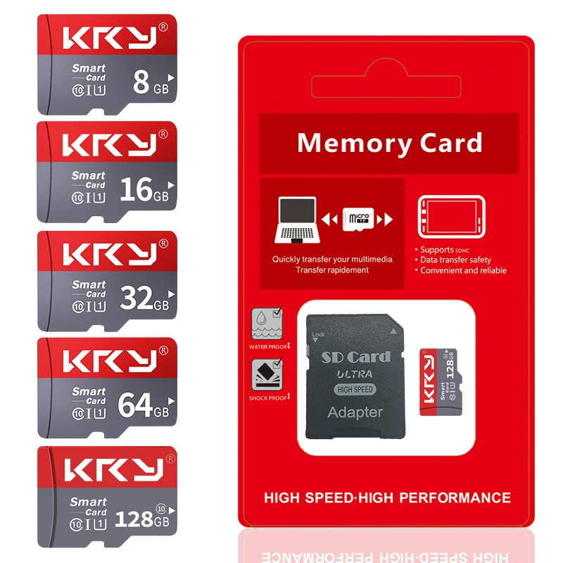 Micro TF SD Card 128 64 32 16 8 4 GB Class 10 Memory Card 128GB 64GB 32GB 16GB 8GB SD TF Card Micro TF SD Memorycard For Phone