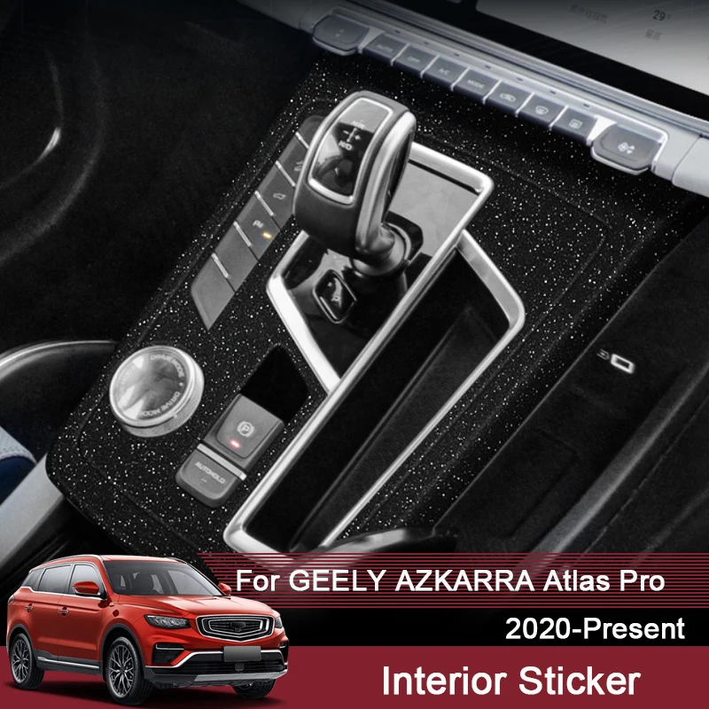 For GEELY AZKARRA Atlas Pro 2020-2025 Car Interior Sticker Windows Contol Inner Door Gear Panel Protective Film Auto Accessories