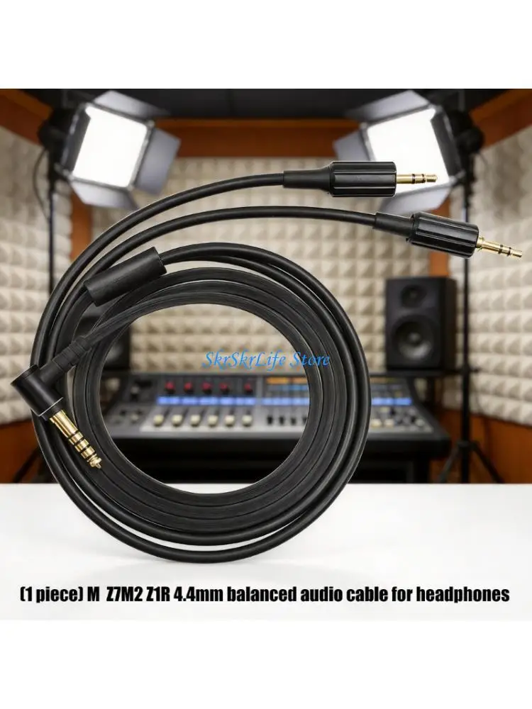 E65E Replacement Headphones Cable Line Pack for MDR-Z7M2 Z7 Z1R 4.4Mm Jacks