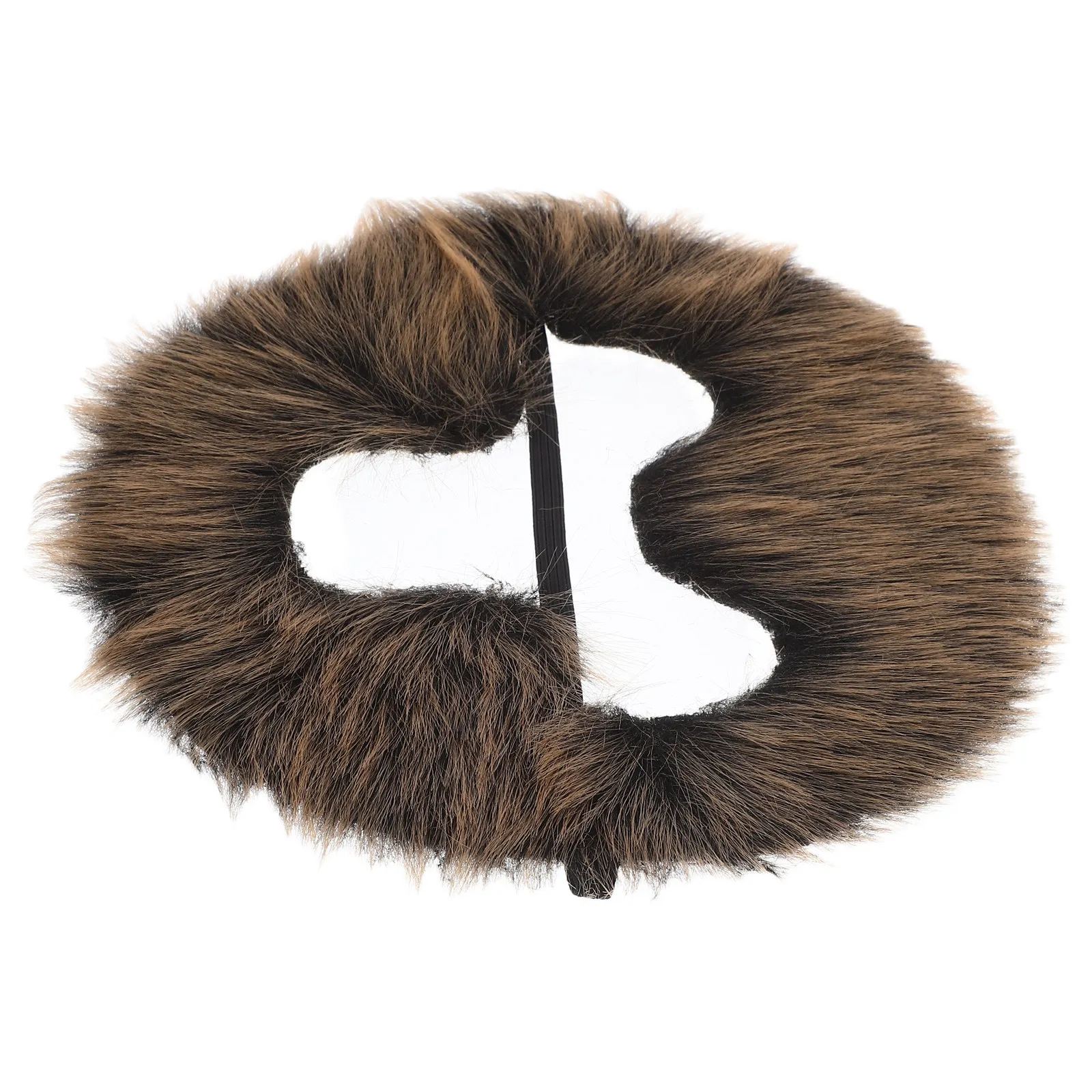Artificial Monkey Mustache Costume Facial Hair Animal Masks for Adults Beard Brown