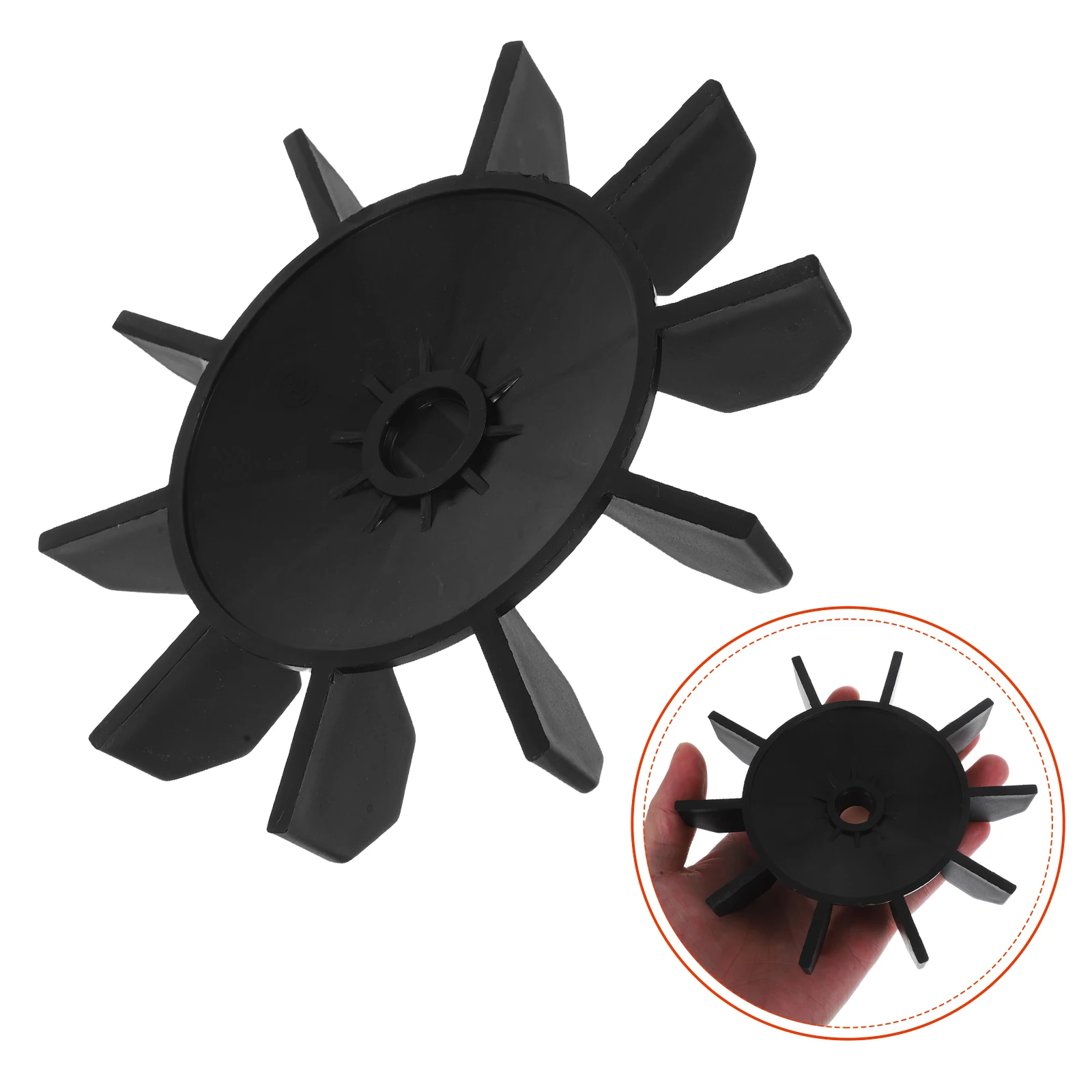 

1P лопасти воздушного компрессора, небольшие запасные части для вентилятора, охлаждающая сборка, портативные вентиляторы, рассеивание тепла, материал ABS, компактный размер