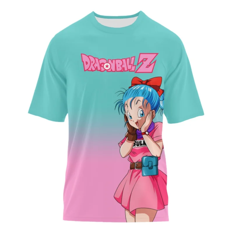 

Bandai Summer New Dragon Ball Z Anime 3d Printed Short Sleeved Quick Drying Breathable Parent-child T-shirt