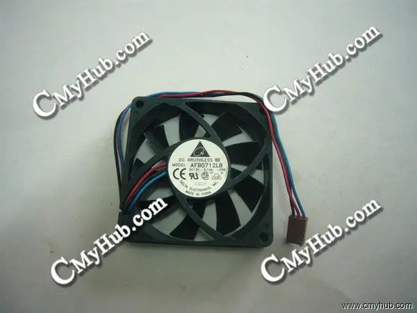 For Delta Electronics AFB0712LB F00 DC12V 0.14A 7015 7CM 70mm 70x70x15mm 3Pin 3Wire Cooling Fan AFB0712LB -F00 F00