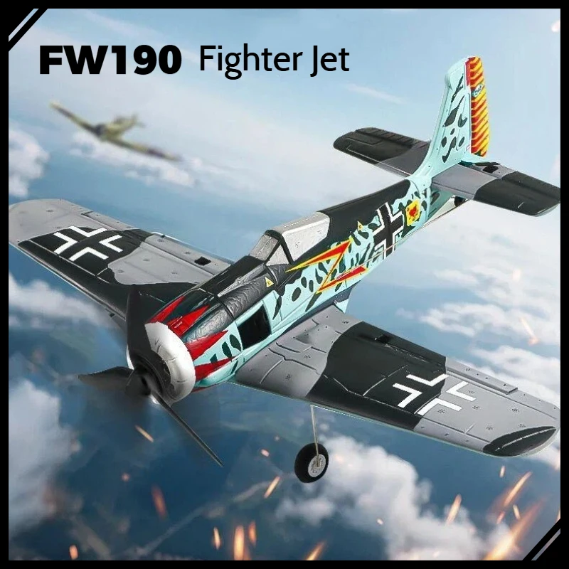 

QF013 FW190 RC Самолет 4CH 2,4G Бесщеточный двигатель с фиксированным крылом Истребитель Jet Модель EPP Пенопласт Самолет с дистанционным управлением Игрушечный самолет