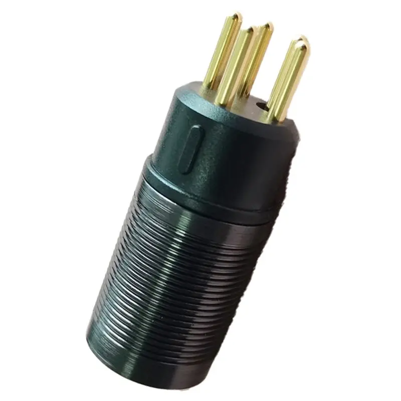 

BMBY-For STAX SR-X9000 SR-L300 L500 L700 5Pin Copper Gold-Plated Conductor Earphone Power Amplifier Plug Headphone Connector