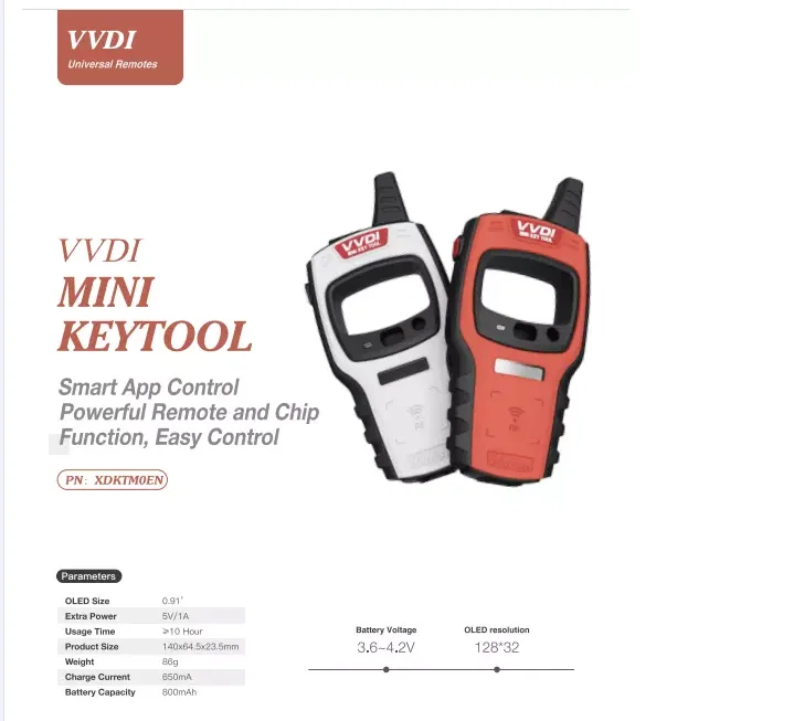 Xhorse VVDI Mini Key Tool Remote Key Programmer Support IOS and Android xhorse VVDI Key Tool for global version