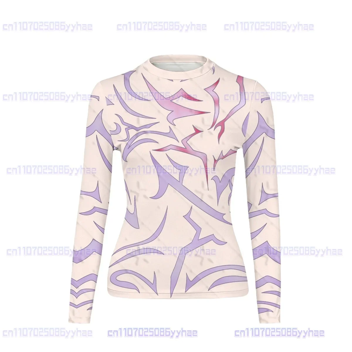 KPop 악마 사냥꾼 루미 진우 코스프레 의상 악마 문신 프린트 셔츠 속옷 변장 할로윈 의상 어린이 소녀용