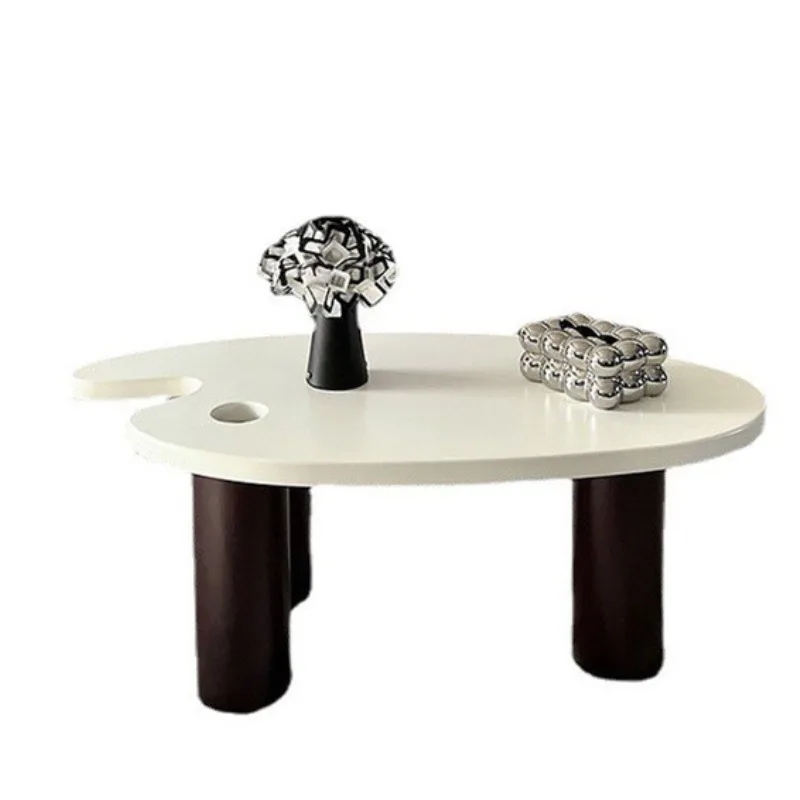 

Nordic palette tea table B & B Internet celebrity creative living room short hospitality negotiation modern simple solid wood