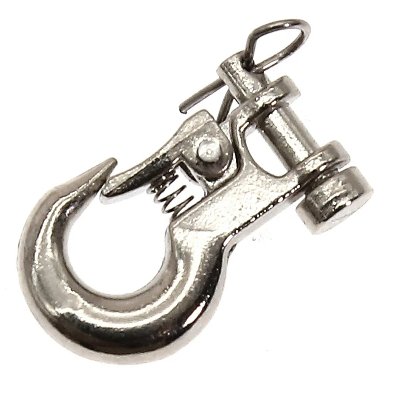 ABZW Metal 1/For RC Car Winch Hook Recovery Hitch 10 Inch For SCX10 TRX4 D90 Rock Crawler B