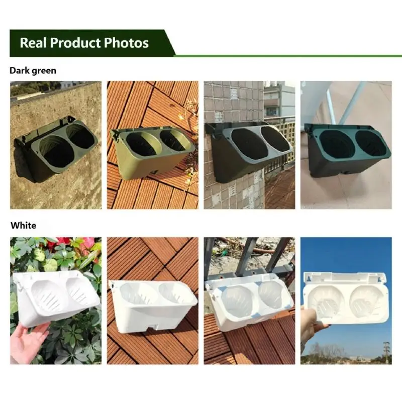 

G6KF Vertical Garden Planter Light weight Weather Resistant Wall Mounted Flower Pots for Both Indoor and Outdoor Decoration