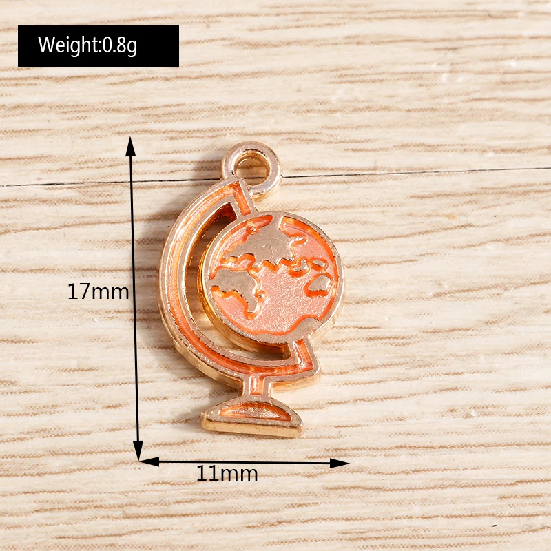 Tusember 10 Stück Emaille Galaxy Planet Mond Stern Charms Anhänger für Halsketten Ohrringe Armbänder DIY Schlüsselanhänger Schmuckzubehör – Detail 13