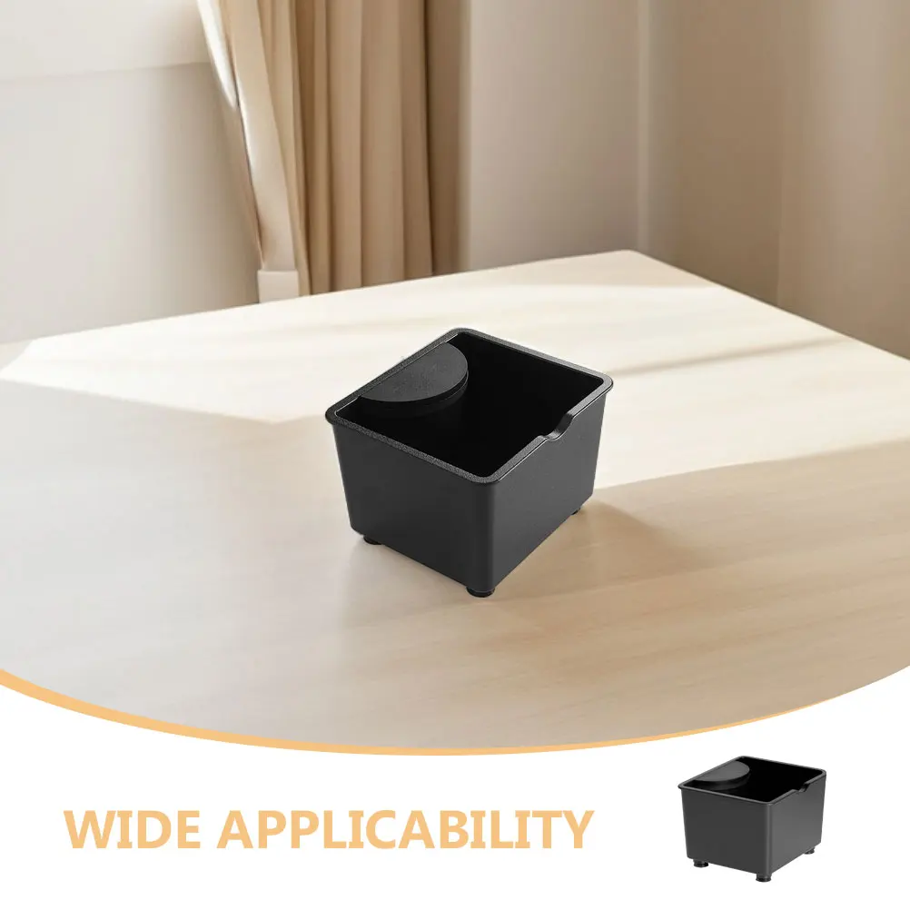Coffee Machine Grounds Box Mini Compact Design For Home Office Cafe Easy Cleanup Waste Powder Container