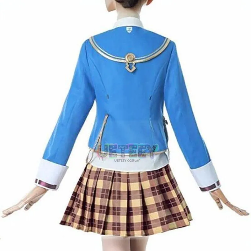 UETEEY Cos Heaven Burns Red 31A Squad Uniform Cosplay | Tsukagami Michiru Custom Made Military Outfit view 3